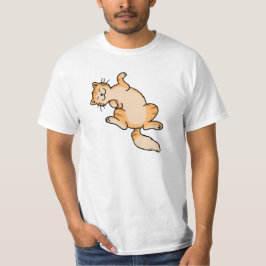 オレンジ虎猫猫 Tシャツ