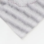 オレンジ虎猫絵画キッテンのオリジナル- Cat Art フリースブランケット (角)