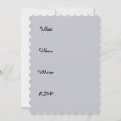 オレンジ虎猫絵画キッテンのオリジナル- Cat Art 招待状 (裏面)