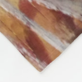 オレンジ虎猫絵画詳細フリースブランケット フリースブランケット (角)