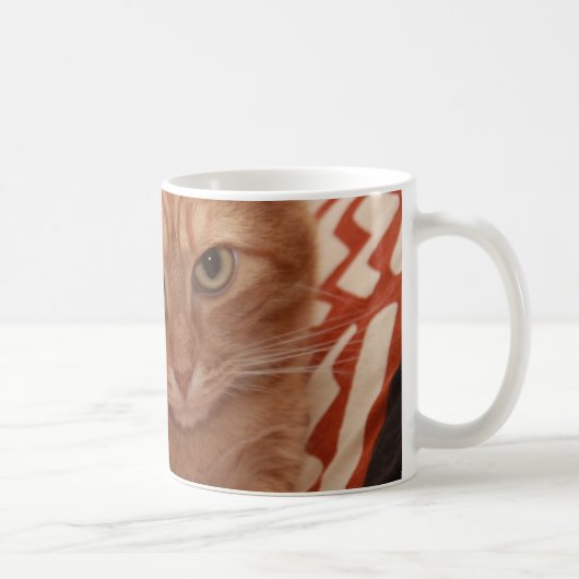 オレンジ虎猫 コーヒーマグカップ (右)