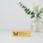 オレンジ蝶テレホンカード コーリングカード (スタンド正面)