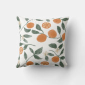 オレンジ装飾用クッション クッション (裏面)