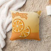 オレンジ装飾用クッション クッション (ブランケット)