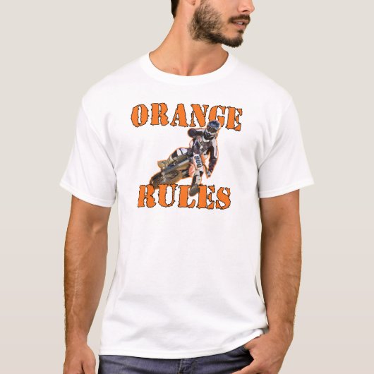 オレンジ規則 Tシャツ (正面)