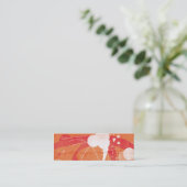 オレンジ設計されていたベクトル スキニー名刺 (スタンド正面)