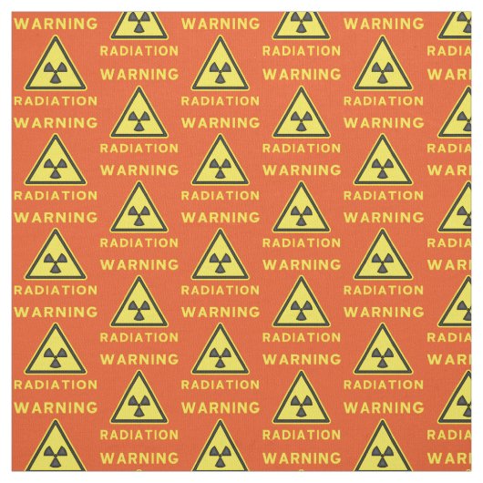 オレンジ警告線織物 ファブリック (見本)