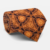 オレンジ質 ネクタイ (ロール)