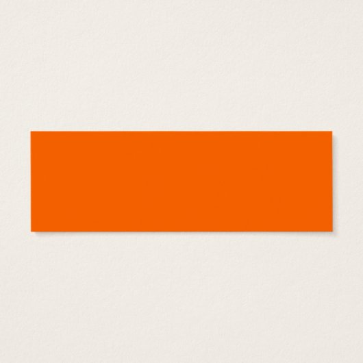 オレンジ赤いハートデザイン (裏面)