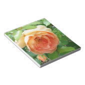 オレンジ赤面バラ ノートパッド (アングル)