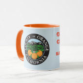 オレンジ郡カリフォルニアマグ マグカップ (正面左)