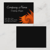 オレンジ金比率 名刺 (正面/裏面)