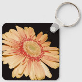 オレンジ開花キーチェーン キーホルダー (裏面)
