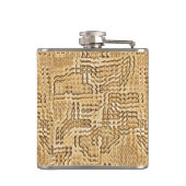 オレンジ開花 フラスク (裏面)