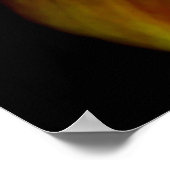 オレンジ開花 ポスター (角)