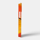 オレンジ鮮やかのチューリップ花びら写真 Case-Mate iPhoneケース (裏面 / 右)