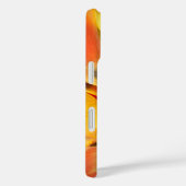 オレンジ鮮やかのチューリップ花びら写真 Case-Mate iPhoneケース (裏面 / 右)