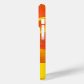 オレンジ鮮やかのチューリップ花びら写真 Case-Mate iPhoneケース (裏面 / 左)