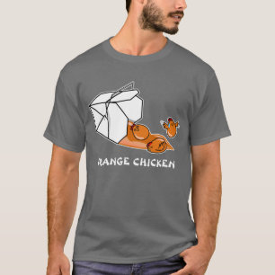 オレンジ鶏の脱出 Tシャツ