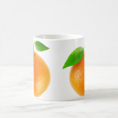 オレンジ1個 コーヒーマグカップ (中央)