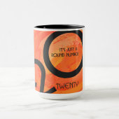 オレンジ10年の誕生日 マグカップ (中央)