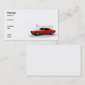 オレンジ1969 名刺 (正面/裏面)