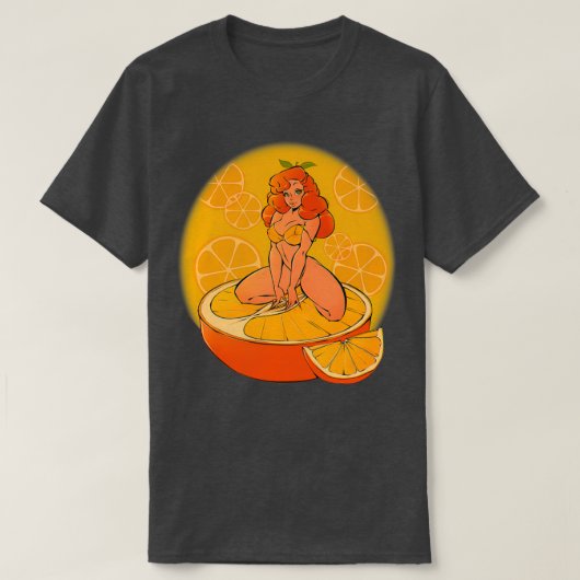 オレンジ2 Tシャツ (デザイン正面)