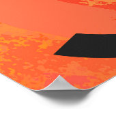 オレンジ300年の誕生日 ポスター (角)