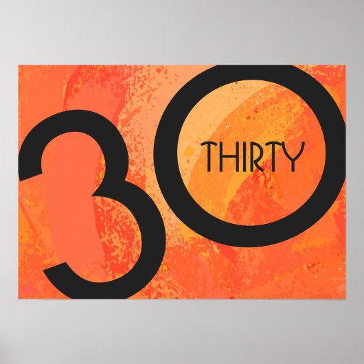 オレンジ300年の誕生日 ポスター (正面)