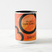 オレンジ300年の誕生日 マグカップ (中央)