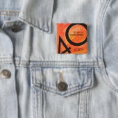 オレンジ40 Decade誕生日 缶バッジ (インサイチュ)