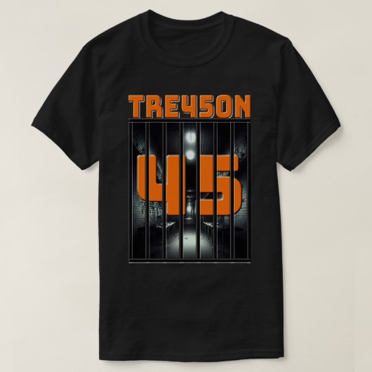 オレンジ45 TRE45ON 1 Tシャツ (デザイン正面)