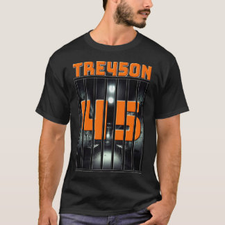 オレンジ45 TRE45ON 1 Tシャツ