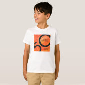 オレンジ50 Decade誕生日 Tシャツ (正面フル)