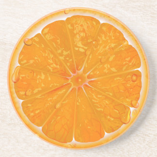 オレンジ6 コースター