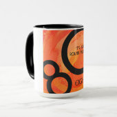 オレンジ80 Decade誕生日 マグカップ (正面左)