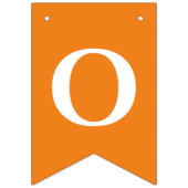 オレンジ |おめでとうのグラッドバントフラグ（Fireworks付き） バンティングフラッグ (第3の旗)