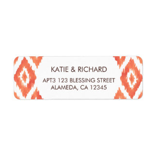オレンジ アイカット ラベル