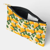 オレンジ アクセサリーポーチ (見開き)