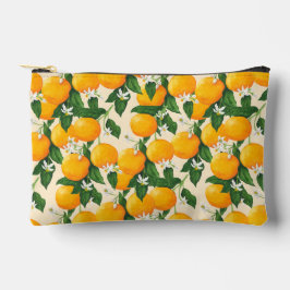 オレンジ アクセサリーポーチ