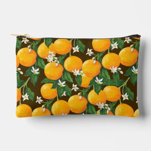 オレンジ アクセサリーポーチ (正面)