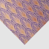 オレンジ、アートデコ、メタリック、ビート、サンゴ、ヴィンテージ、アートno 薄葉紙 (詳細)