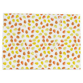 オレンジ&イエローウォーターカラーイースターエッグ ラージペーパーバッグ (裏面)