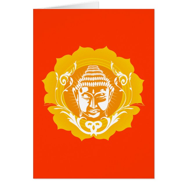 オレンジ&イエローブッダ (正面)