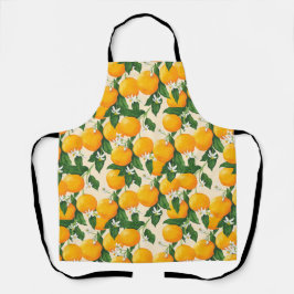 オレンジ エプロン