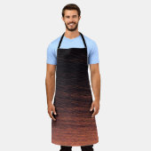 オレンジ エプロン (着用した状態)