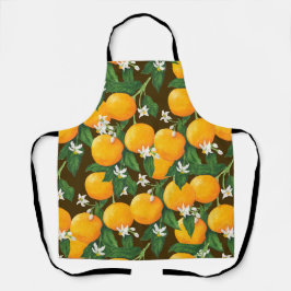 オレンジ エプロン