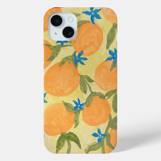 オレンジ、オレンジ、オレンジ Case-Mate iPhoneケース (裏面)