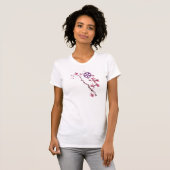 オレンジ・カウンティーのAikiKaiの合気道の女性のTシャツ3 Tシャツ (正面フル)