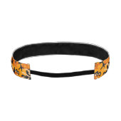 オレンジ・カモフラージュ、軍隊、陸軍 アスレチックヘッドバンド (裏面)